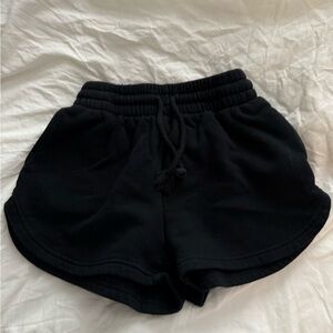 Women's Black Casual Shorts